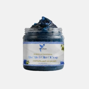 Moroccan Traditional blue nila & olive Oil Soap